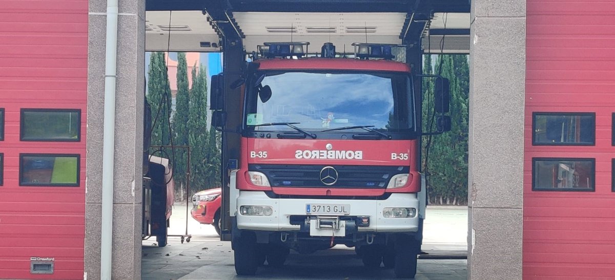 Una persona fue trasladada a Urgencias en Calahorra por inhalar humo de ...
