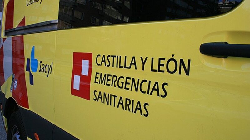Fallece un hombre tras la salida de vía de un coche en Santovenia de la Valdoncina, León