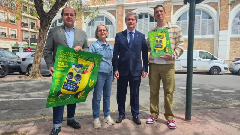 Outsessions revitalizará el entorno de la plaza de abastos de Verónicas con cultura y apoyo al