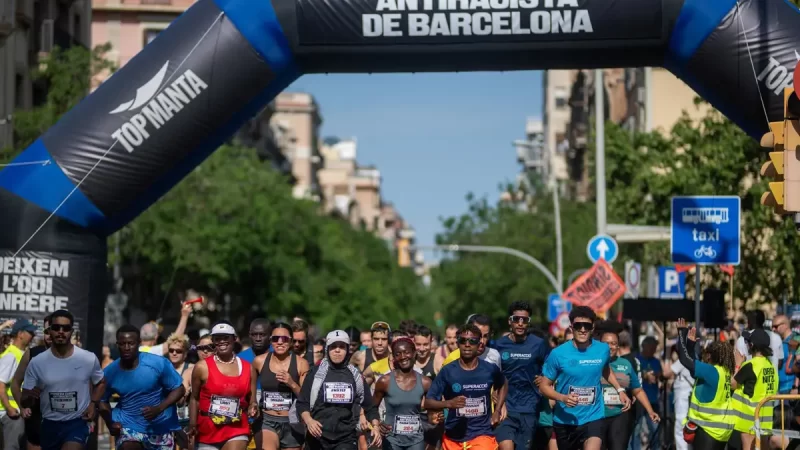 La II Cursa Antiracista de Barcelona, organizada por Top Manta, se llevará a cabo el 13 de junio