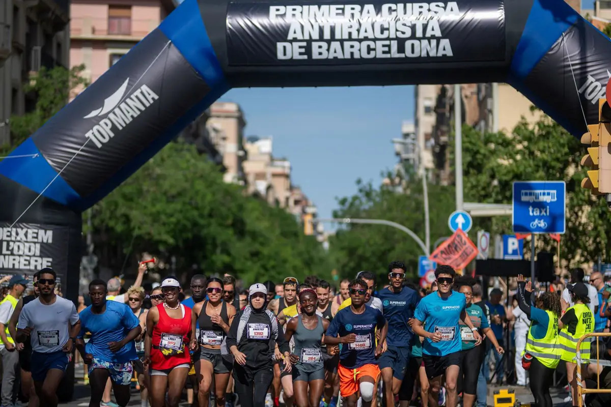 La II Cursa Antiracista de Barcelona, organizada por Top Manta, se llevará a cabo el 13 de junio