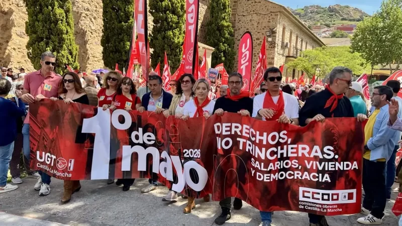 Miles de personas reclaman en C-LM derechos, vivienda y una distribución equitativa de la riqueza