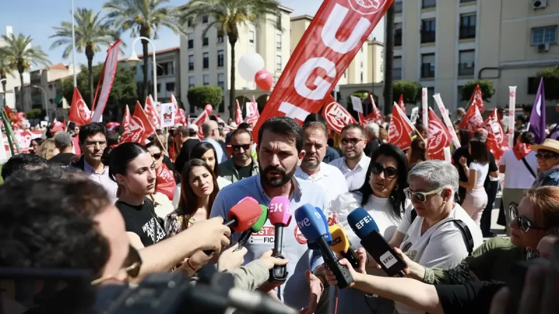 Sánchez Cotrina defiende el 1º de Mayo y advierte sobre el riesgo al diálogo social con PP y Vox