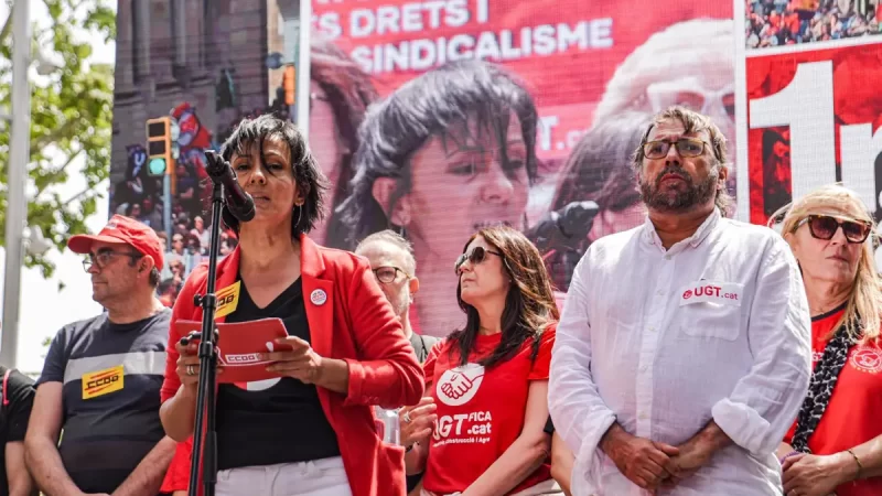CC.OO. y UGT de Catalunya sostienen que «la reacción solo se detendrá con más derechos