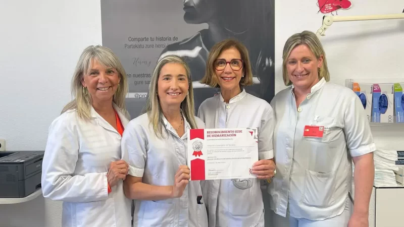 La consulta de estomaterapia del HUN recibe reconocimiento nacional por su compromiso con la