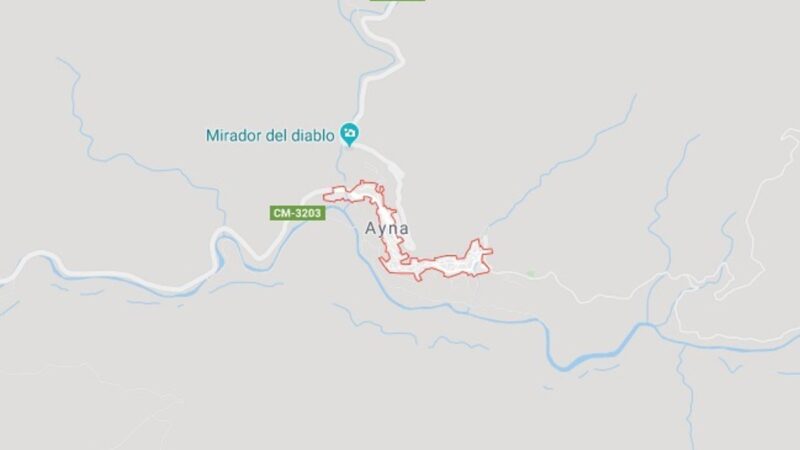 Un muerto tras perder el control de su moto en Ayna