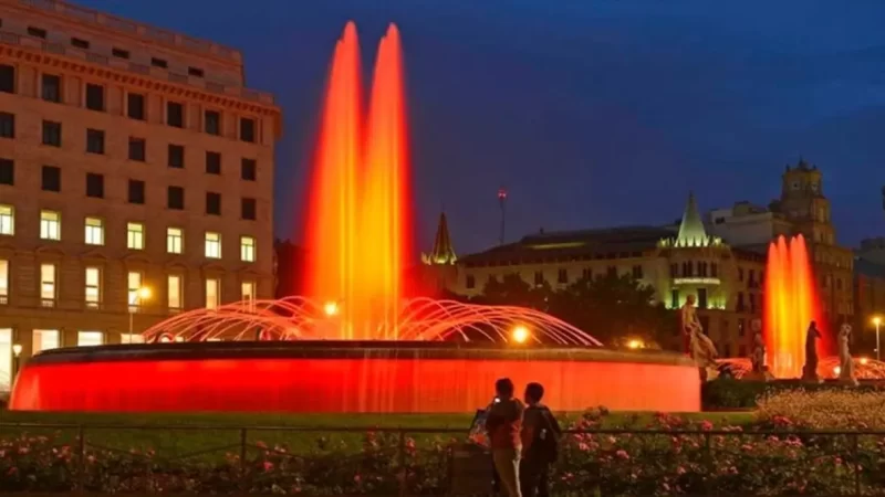 Las fuentes Bessones de Barcelona permanecerán cerradas hasta junio para trabajos de