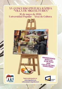 El concurso de pintura rápida de Miguelturra dará más de 4.000 euros en premios para los